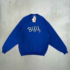 VTG TeeJays BYU Cougars XL Officially Licensed Collegiate Crewneck Sweatshirt